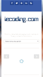Mobile Screenshot of iecoding.com